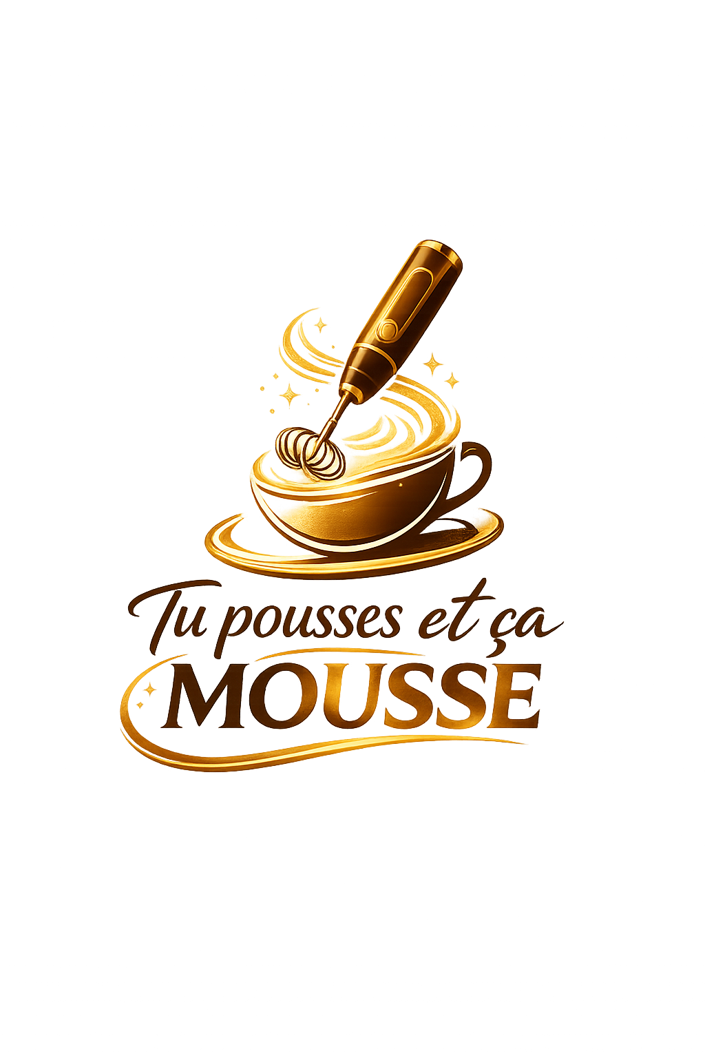 Tu pousses et ça mousse