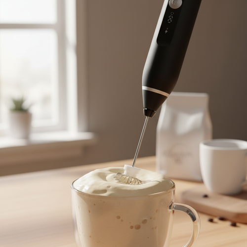 Création de mousse parfaite